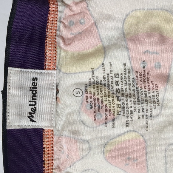 Me Undies 8 pairs Pattern trunk briefs Underwear Men's size Small - Picture 2 of 10